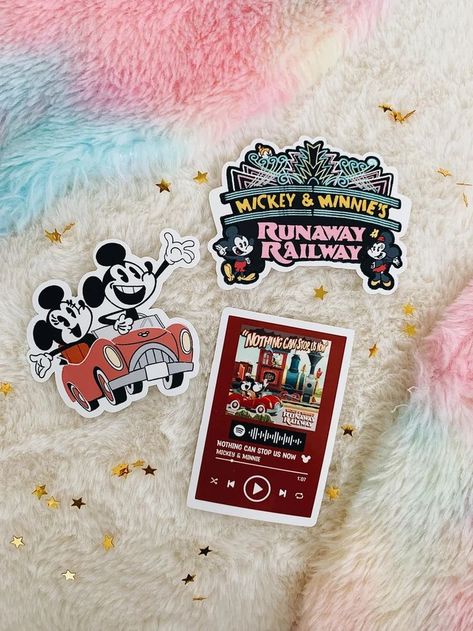 Mickey And Minnie Runaway Railway, Disney Travel Journal, 2022 Scrapbook, Runaway Railway, Disney Travel, Disney Scrapbook, Mickey And Minnie, Hollywood Studios, Disney Trips