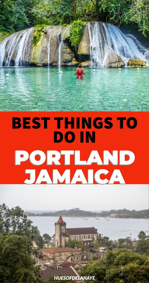 Jamaica Trip Itinerary, Traveling To Jamaica, Things To Do In Jamaica Montego Bay, Blue Lagoon Jamaica Portland, Portland Travel Guide, Jamaica Excursions, Visit Jamaica, Negril Jamaica, Portland Travel