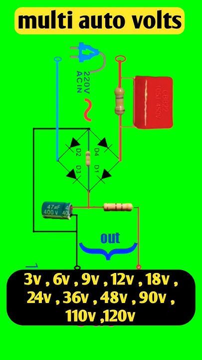 Electrical Engineering Books, Electronics Projects For Beginners, Basic Electronic Circuits, Solar Power Inverter, Home Electrical Wiring, Ac To Dc, Power Supply Circuit, Electronic Circuit Design, Electrical Circuit Diagram