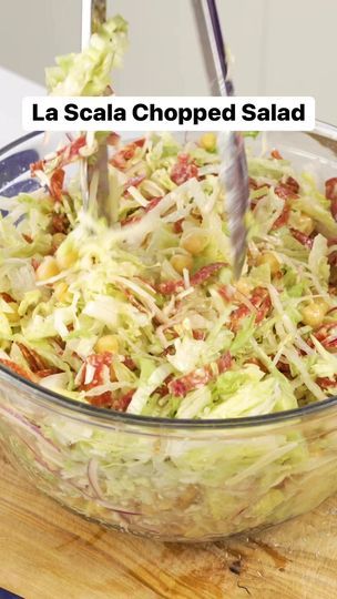 Scala Chopped Salad, Lettuce Recipes, Cold Cut, Chopped Salad Recipes, Fresh Salad Recipes, Salad Dishes, Best Salad Recipes, The Kardashians, Chopped Salad