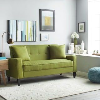 Room With Green Couch, Green Linen Sofa, Living Room With Green Couch, Granny Chic Living Room, Lime Green Sofa, Grey And Green Living Room, Green Couch Decor, Green Sofa Living Room Ideas, Green House Decor