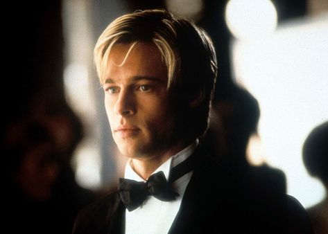 Why Brad Pitt's Meet Joe Black Is Trending Right Now | W Magazine Brad Pitt Haircut, Meet Joe Black, Brad Pitt Hair, Brad Pitt Movies, Joe Black, Tyler Durden, Cool Blonde, Cary Grant, Blonde Guys