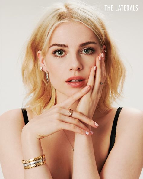 THE LATERALS Lucy Boynton, Emma Roberts, Dream Hair, Girl Crushes, Model Agency, Face Claims, Woman Face, New Hair, Hair Makeup