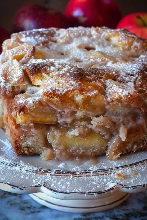 Desserts With Apples, Apple Fritter Cake, Cool Autumn, Apple Fritter, Apple Fritters, Autumn Days, Apple Desserts, Quick Healthy, Breakfast Brunch Recipes