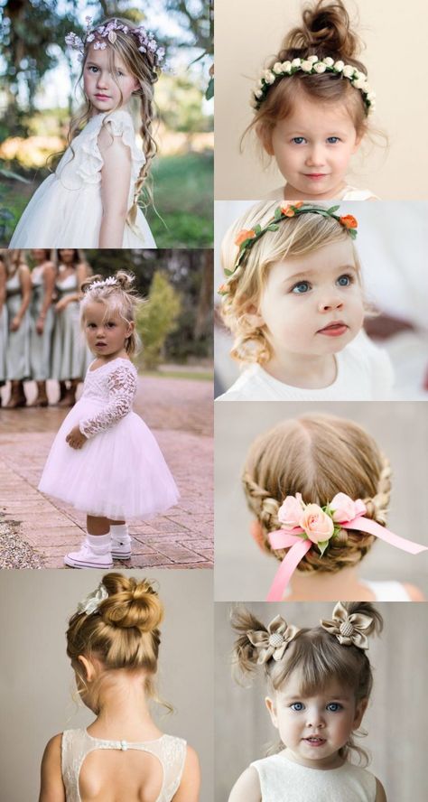 8 Of the Cutest Wedding Flower Girl Hairstyles You'll Ever See | Tulle & Chantilly Wedding Blog