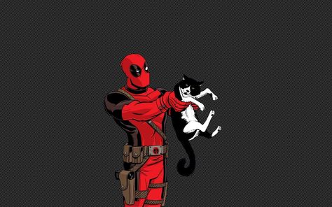 Deadpool holding cat digital wallpaper #Deadpool #720P #wallpaper #hdwallpaper #desktop Deadpool Background, Deadpool Hd, Deadpool Icon, Deadpool Images, Adventure Marvel, Deadpool Pictures, Marvel Paintings, Deadpool Movie, Marvel Background