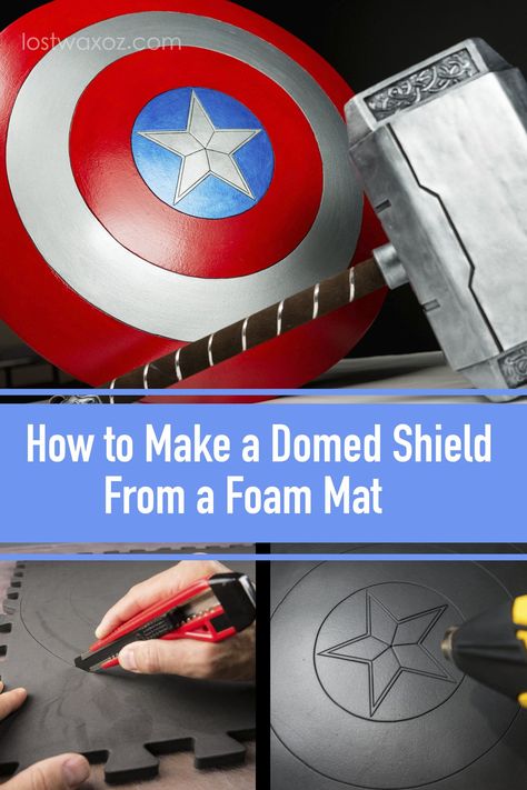 Diy Captain America Shield, Ouat Outfits, Wonder Woman Diy, Cosplay Items, Marvel Diy, Armadura Cosplay, Captain America Cosplay, Geek Diy, Foam Armor