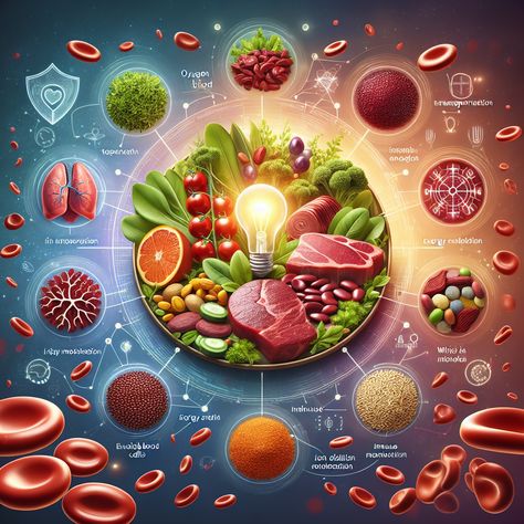 🌟 **The Importance of Iron in Preventing Anemia** 🌟

Did you know? Anemia affects around 25% of people worldwide, primarily due to iron deficiency. 🩸 Iron is crucial for your body as it helps produce hemoglobin, which transports oxygen throughout your system. When iron levels dip, symptoms like fatigue, dizziness, and weakness can creep in. 

Boost your iron intake by enjoying red meat, poultry, fish, beans, and leafy greens! 🥬 Pairing these with vitamin C-rich foods like oranges and strawberries enhances iron absorption. 

Take charge of your health today! A balanced diet and lifestyle can effectively reduce anemia risk. If you notice symptoms, consult a healthcare professional! 💪 #Iron #AnemiaAwareness #HealthyLiving Iron Deficiency, Leafy Greens, Red Meat, Balanced Diet, Healthcare Professionals, Healthy Living, Health Care, Vitamins, Health