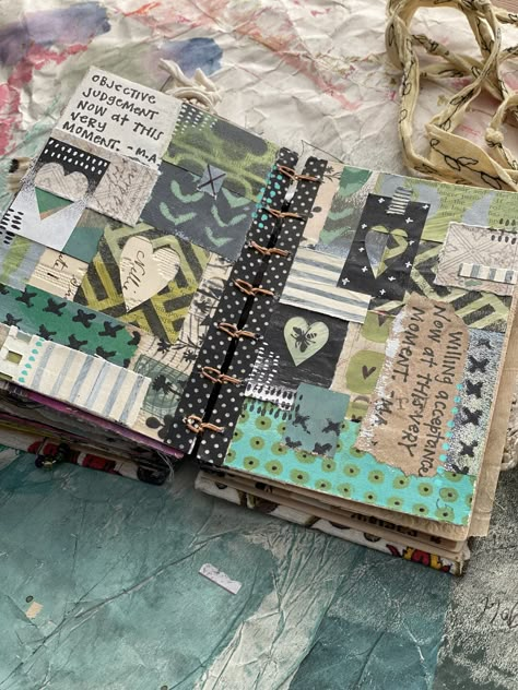 How To Do Collage Art, Using Maps In Art, Scrap Collage Ideas, Mixed Media Junk Journals, Art Journal Collage Ideas, Willa Journal, Willa Wonders, Paper Collage Art Ideas, Diy Mixed Media Art