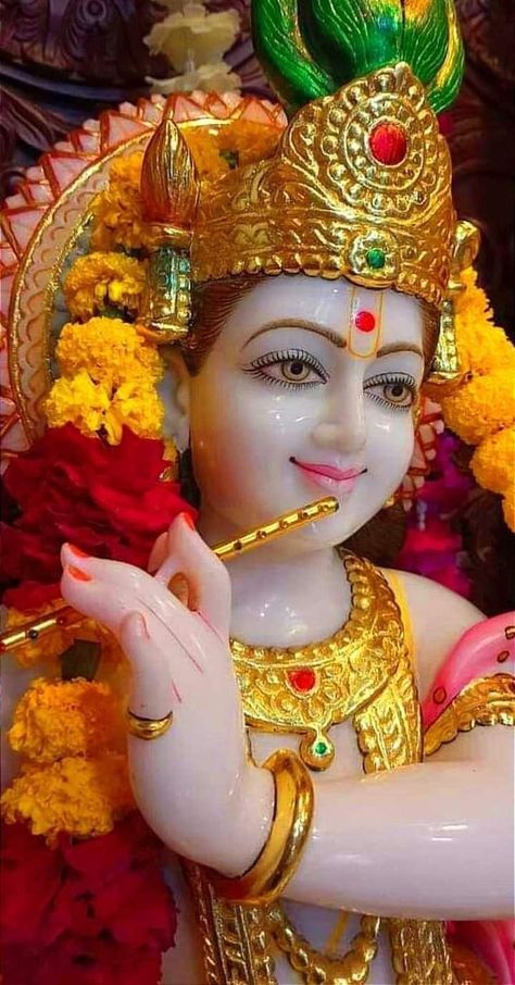 Smiling Krishna, Jay Shri Krishna, God Venkateswara Images Hd Wallpaper, Good Morning Krishna, Radhe Krishna Wallpapers, Krishna Flute, Shree Krishna Wallpapers, Hanuman Photos, Little Krishna