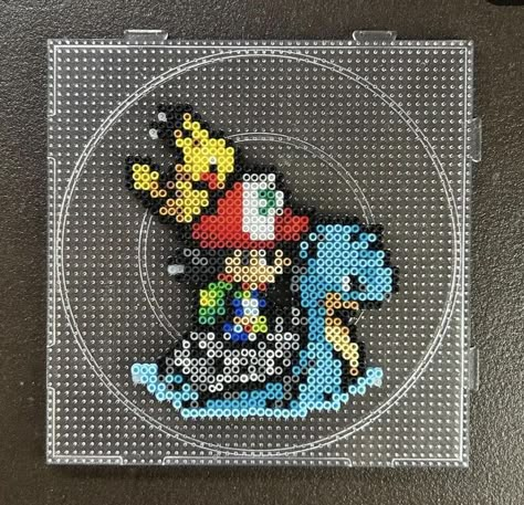 Christmas Pokemon Perler, Anime Fuse Beads, Perler Bead Sprites, Perler Bead Dragon, Perler Beads Ideas Disney, Naruto Perler Beads, Perler Bead Patterns Pokemon, Pokemon Perler Bead Patterns, Nerdy Perler Beads