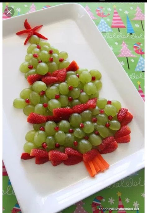 Xmas Snacks, Christmas Fare, Prek Christmas, Kid Foods, Country Crock, Kid Snacks, Christmas Recipes Appetizers, Decorações Com Comidas, Christmas Fruit