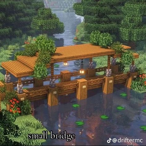 Minecraft Duck Pond, Ponds Minecraft, Minecraft Pond Design, Minecraft Water Fountain, Minecraft Dock Design, Minecraft Pond Ideas, Minecraft Fence Ideas, Pond Minecraft, Cute Mc Builds