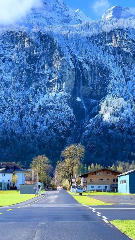 swiss.beautiful_ on Instagram: 📍Unterbach🇨🇭 🎥 Instagram: @swiss.beautiful_ 🎥 Tiktok: swiss_beautiful #berneroberland #switzerland #mountains #schweiz #swissalps… World Most Beautiful Place, Amazing Places On Earth, Places In The World, Beautiful Locations Nature, Beautiful Places Nature, Beautiful Photos Of Nature, Beautiful Scenery Nature, Alam Yang Indah, Beautiful Places In The World