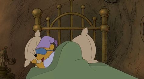 Winnie the Pooh in bed Oh My, Disney Characters, Bed, Disney