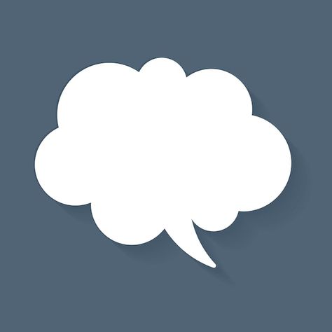 Free vector announcement speech bubble v... | Free Vector #Freepik #freevector #talking-cloud #chat-cloud #speech-cloud #comics-balloon Announcement Icon, Cloud Bubble, Talk Bubble, Chat Bubble, Icon White, Black Background Wallpaper, White Flat, Speech Bubble, Background Wallpaper