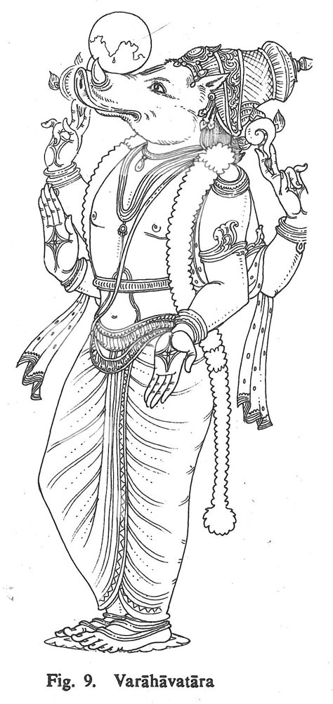 Varahavatara Drawing Indian, Indian Drawing, Indian Traditional Paintings, Crown Drawing, Ancient Drawings, Kerala Mural Painting, Indian God, Lord Rama, Temple Art