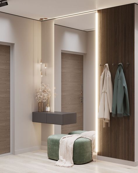 Wardrobe Design Entrance, Walk In Wardrobe Ideas Master Bedrooms, Modern Marble Floor, Sleeping Room Design, Warm Home Aesthetic, Floor Designs, Marble Floors, Home Hall Design, Mudroom Design