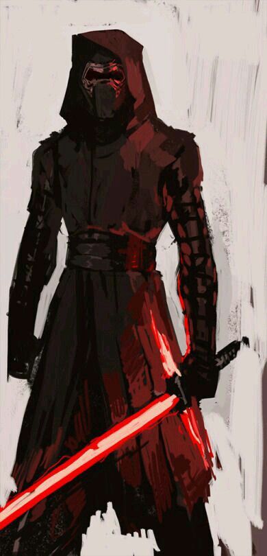 Kylo Ren Ren Star Wars, Metroid Samus, Knights Of Ren, Star Wars Sith, Star Wars Kylo Ren, Star Wars Concept Art, Star Wars Character, Ben Solo, Musica Rock