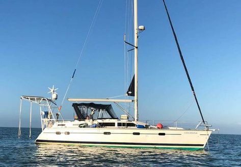 1997 42'6" Hunter Passage 42 Hunter Sailboats, Sailboats For Sale, Map Of Florida, Below Deck, Outboard Motors, Boats For Sale, Sailboats, Sailing Ships, Wind Turbine