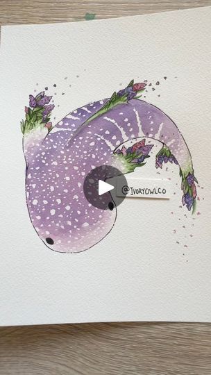 198K views · 16K reactions | First video of 2024!🥳 Sticker and prints available on my shop! | Ivory Owl Co | Frozen Silence · New Home Ivory Owl, Owl Drawings, Mythical Creature Art, Card Inspo, Mythical Creature, First Video, Crafty Projects, Creature Art, Mythical Creatures