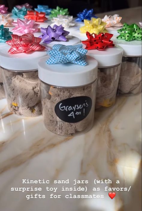 Kinetic Sand Party Favor, Box Party Favors, Kinetic Sand, Beach Birthday, 9th Birthday, Birthday Favors, Sensory Play, Bday Party, Party Favor