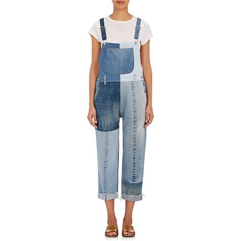 Diy Jeans Upcycle, Zara Srpls, Jumpsuit Diy, Patchwork Overalls, Redo Clothes, Blue Denim Overalls, Overalls Blue, Overalls Denim, Moda Hippie