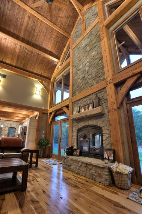 Lodge Fireplace Ideas, Barndominium Fireplace, Camp Fireplace, Indoor Outdoor Fireplace, Outdoor Wood Burning Fireplace, Rustic Outdoor Kitchens, Outdoor Wood Fireplace, Diy Outdoor Fireplace, Two Sided Fireplace