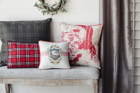 Check out our Christmas Pillow Collection 🎄 #decor #homedecor #interior #homedesign #interiorstyling #instahome #interiordesigns #pillows #throwpillows #plaid #plaiddecor Bird Pillows, Christmas Decor Gifts, Collection Decor, Santa Pillow, Cozy Christmas Decor, Bird Pillow, Plaid Decor, Winter Bird, Christmas Bird