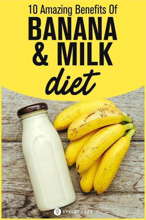 Do you know banana with milk is good for health? Here, we have enlisted the benefits of banana with milk along with some useful tips. Read on to learn more. Milk Diet, Banana Health Benefits, Banana Diet, Milk Benefits, Banana Shake, Banana Benefits, Banana Drinks, Best Fat Burning Foods, Burn Stomach Fat