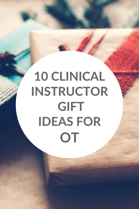 Looking for clinical instructor gift ideas once you finish your OT fieldwork? We have 10 low budget options here to help you show your appreciation! Instructor Appreciation Gifts, Gifts For Instructors, Nurse Instructor Gift Ideas, Clinical Instructor Gift Ideas, Thank You Gifts For Clinical Instructor, Gifts For Clinical Instructor, Occupational Therapy Month Gifts, Gift For Occupational Therapist, Movie Night Gift Basket