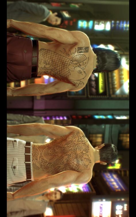 Kiryu Kazuma Tattoo, Yakuza Game Wallpaper, Yakuza 0 Wallpaper, Yakuza Wallpaper, Akira Nishikiyama, Kiryu Kazuma, Yakuza Game, Yakuza Series, A Guy Like You