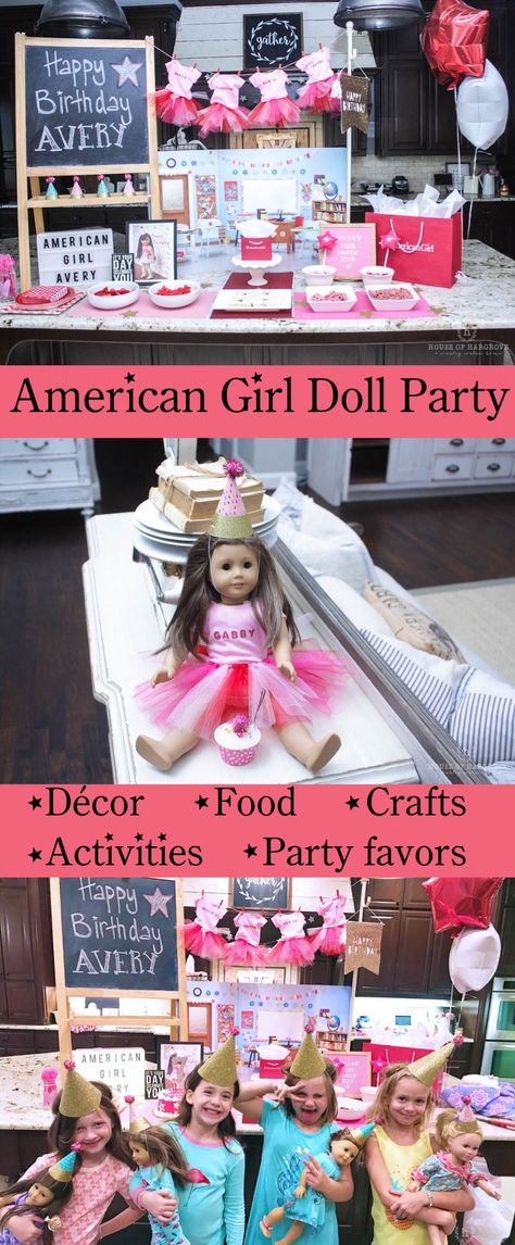 American Girl Doll Hair Care, American Girl Doll Party, American Girl Birthday Party, Doll Tea Party, American Girl Doll Room, Doll Hairstyles, American Girl Birthday, Diy Tutus, American Girl Parties