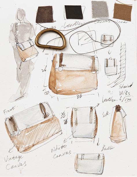 Postman bag design sketches / illustrations Leather Bag Sketch Design, Designer Bag Illustration, Bag Sketches Design, Bags Sketches Illustration, Accessory Design Sketches, Bag Design Portfolio, Bag Design Ideas Drawing, Bags Drawing Design Sketch, Bag Illustration Sketch