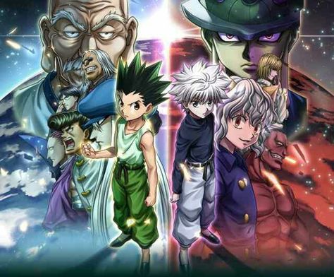 Hunter x hunter: Hormigas Quimera :( Chimera Ant Arc, Zoldyck Family, Alluka Zoldyck, Anime Rules, Hxh Characters, Hunter Anime, Manga Illustration, Hunter X Hunter, Anime Background