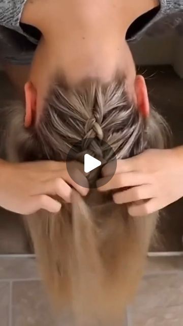 Bestz Hair tutorial on Instagram: "Amazing hair tutorial 😍💃🎉 (Via @whatlydialikes ) . . No copyright infringement Intendeed. If you are the author of this video and do not want your video to be posted on our page, please contact us in DM where we will answer within minutes and we will delete your video, Thank you 😍 . . . #hairstyleideas #hair #videohair #braidtutorial #hairtutorialvideo #hairvideotutorial #hairstyletutorial #braidoftheday #braidsofinstagram #hairglamvideos #tutorialhairdo #hairvideoshow #naturailhairtutorial #tutorialhair #cutehairstyles #marcbeauty #tutorial #tutorialsvideos #bridalfashion #hairofinstagram #hairoftheday #braidinspo" Zipper Braid Tutorial, Easy Braided Hairstyles Updo, How To Do A Side Braid On Yourself, Thick Hair Braided Hairstyles, Hairstyles For Thick Hair Long, Hair Braids Tutorials, Knotted Headband Hairstyle, Zipper Braid, Easy Updos For Long Hair