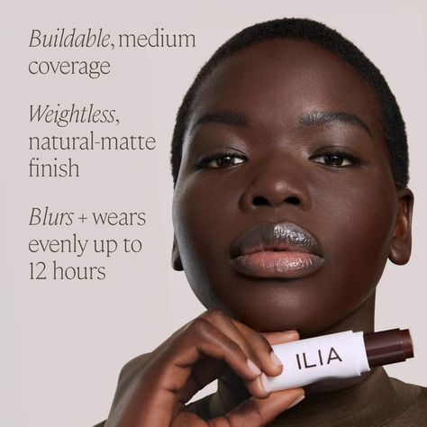 Skin Rewind Blurring Foundation and Concealer Complexion Stick - ILIA | Sephora Smooth Skin Remedies, Blurring Foundation, Oily Skin Remedy, Clear Complexion, Neutral Undertones, Skin Care Shopping, Anti Aging Ingredients, Skin Remedies, Skin Serum