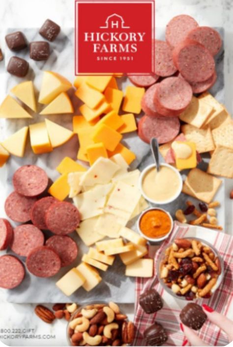 How to Order a Free Hickory Farms Food and Gourmet Catalog | Shop at Catalogs.com for Free Coupons Meat Gifts, Gourmet Sausage, Hickory Farms, Special Occasion Dinner, Catalog Request, Fruit Company, Summer Sausage, Gourmet Cheese, Gourmet Food Gifts