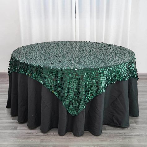 Green Tablecloth, Sequin Table, Table Overlays, Sequin Wedding, Wedding Place Settings, Wedding Set Up, Aisle Runner, Banquet Tables, Easter Table Decorations