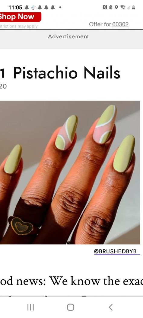 Pistachio Nails, Pistachio, How To Apply, Nails