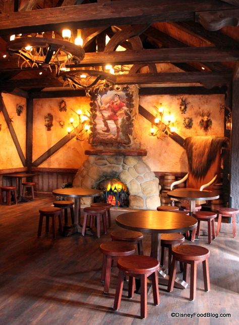 News: Pork Shank No Longer on the Menu at Gaston’s Tavern Tavern Lighting, Gaston Tavern, Magic Tavern, Tavern Interior, Taverna Medieval, Tavern Room, Gastons Tavern, Pork Shank, Tavern Decor