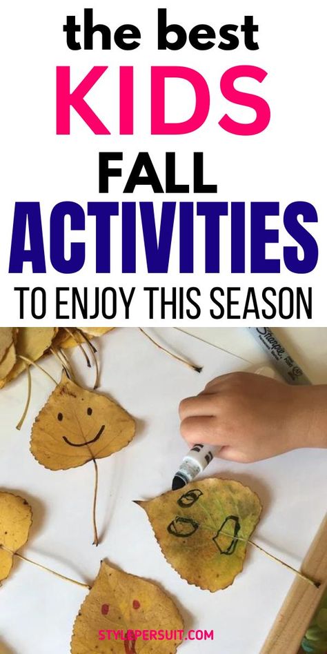 As the leaves change colors and the air turns crisp, fall becomes the perfect season to engage in fun and memorable activities with your family. From outdoor adventures to cozy indoor crafts, autumn offers a variety of ways to connect, learn, and play together. Whether you're looking for simple pleasures or exciting new experiences, these 15 fall activities are sure to bring joy to kids and adults alike, creating lasting memories that will warm your hearts through the cooler months. Fall Activities For Kids, Fall Activities For Toddlers, Indoor Crafts, Simple Activities, Braces Colors, Sensory Activities Toddlers, Autumn Activities For Kids, Toddler Fall, Activities For Toddlers