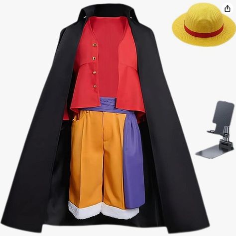 Please click on the Amazon link provided to access this item: https://amzn.to/3Zdx0rJ Luffy Costume, Luffy Red, Clothes Sketch, Wano Country, Luffy Cosplay, Kimono Set, One Piece Cosplay, Cosplay Diy, Red Suit