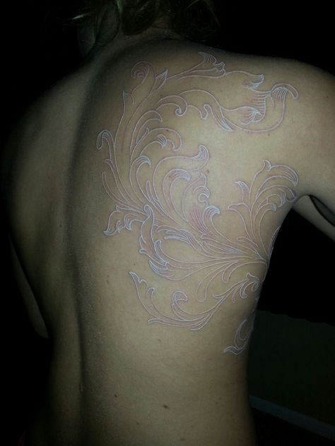 White Ink Tattoo White Tattoos, Filigree Tattoo, Character Details, Black Art Tattoo, White Ink Tattoo, Horse Tattoo, Modern Tattoos, White Tattoo, Tat Ideas