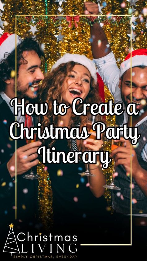 How to Create a Christmas Party Itinerary: Want your Christmas party to run like clockwork? This article is your ultimate guide to creating a seamless itinerary for a stress-free, fun-filled event. From scheduling festive activities to planning dinner service and games, you’ll have every detail covered. Perfect for keeping guests engaged and ensuring no holiday cheer is missed, this itinerary planner helps you host with confidence. Christmas Party Itinerary, Traditional Christmas Food, Perfect Christmas Dinner, Party Itinerary, Christmas Buffet, Glamorous Christmas, Christmas Dinner Menu, Like Clockwork, Itinerary Planner