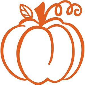 Silhouette Design Store - Autumn Cricut Halloween, Orange Pumpkin, Silhouette Cameo Projects, Cameo Projects, Silhouette Design Store, Department 56, Silhouette Crafts, Cricut Creations, Vinyl Crafts