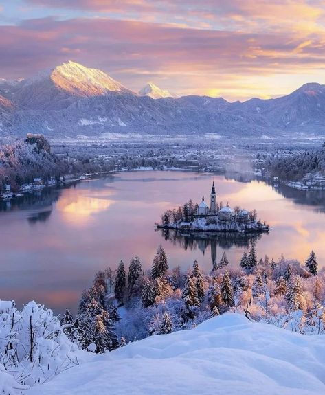 Lake Bled Slovenia, Bled Slovenia, Julian Alps, Eastern Europe Travel, Landscaping Images, Lake Bled, Moraine Lake, Travel Safety, Banff National Park