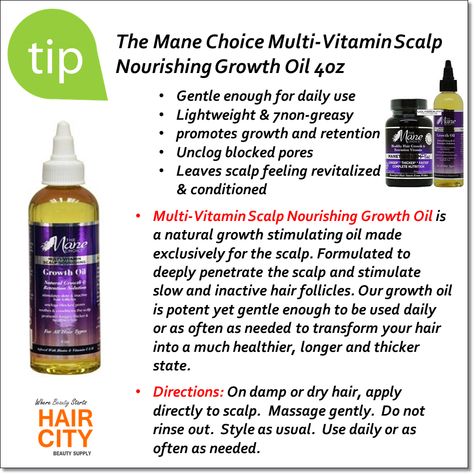 The Mane Choice Growth Oil, Mane Choice Growth Oil, The Mane Choice, Clear Healthy Skin, Multi Vitamin, Scalp Oil, Growth Oil, Hair Maintenance