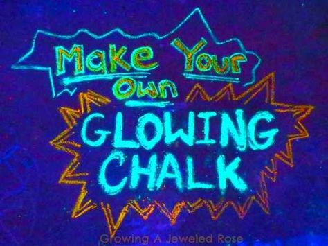 Glowing Chalk DIY | 24 Awesome Glow DIY Ideas! Write on driveway or sidewalk leading up to the party! Glow Quotes, Quotes Light, Yearbook Quotes, Glow Party, Quotes Aesthetic, My New Room, Yearbook, Craft Activities, Diy Inspiration