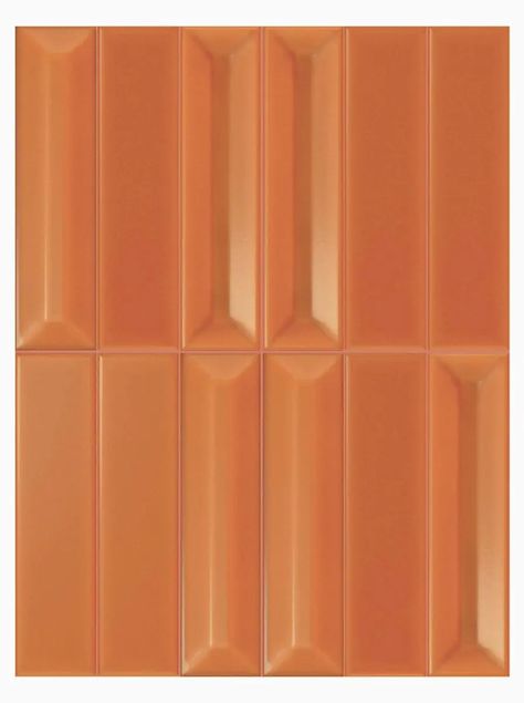 Wall and Floor Tiles | Claybrook | Free Samples & Free Delivery Textured Wall Tile, Matt Tiles, Italian Mosaic, Orange Tiles, White Wall Tiles, Glazed Walls, Dynamic Movement, Ceramic Texture, Metal Tile